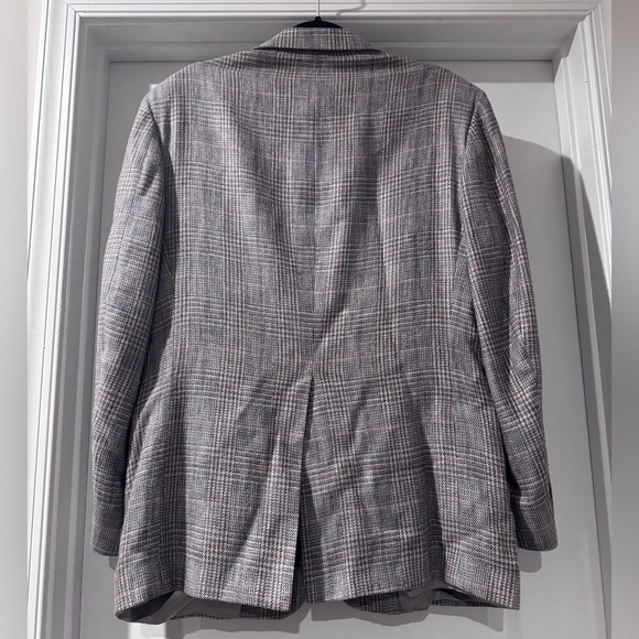Vintage Men’s Warren Sewell Plaid Suit Blazer |  Made in USA | 42R - Picture 6 of 7
